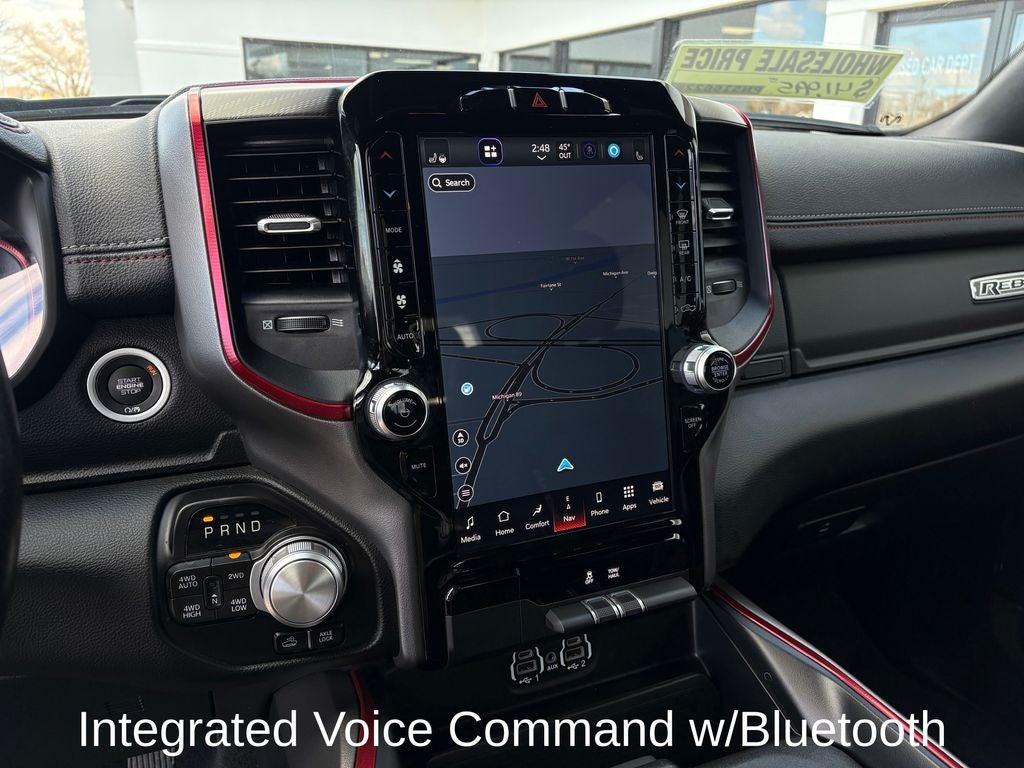 2023 RAM 1500 Rebel Navigation System