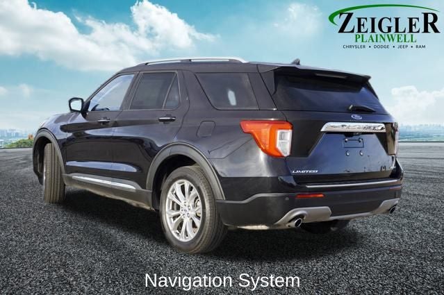 2022 Ford Explorer Limited Twin Panel Moonroof & Navigation System