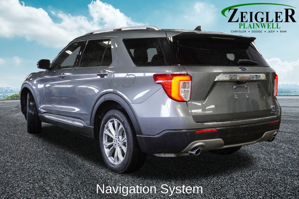 2022 Ford Explorer Limited Twin Panel Moonroof & Navigation System