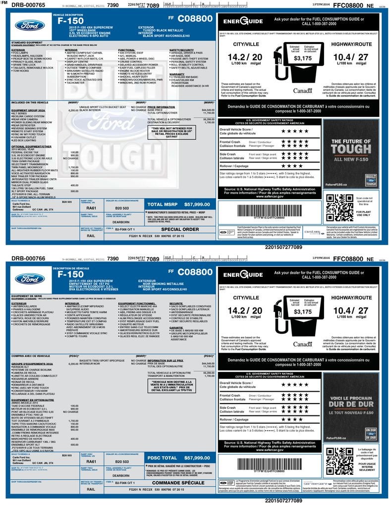 2015 Ford F-150 Base