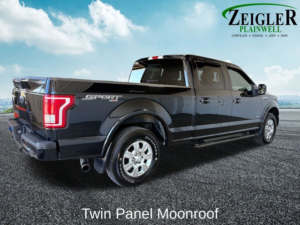 2015 Ford F-150 XLT Twin Panel Moonroof