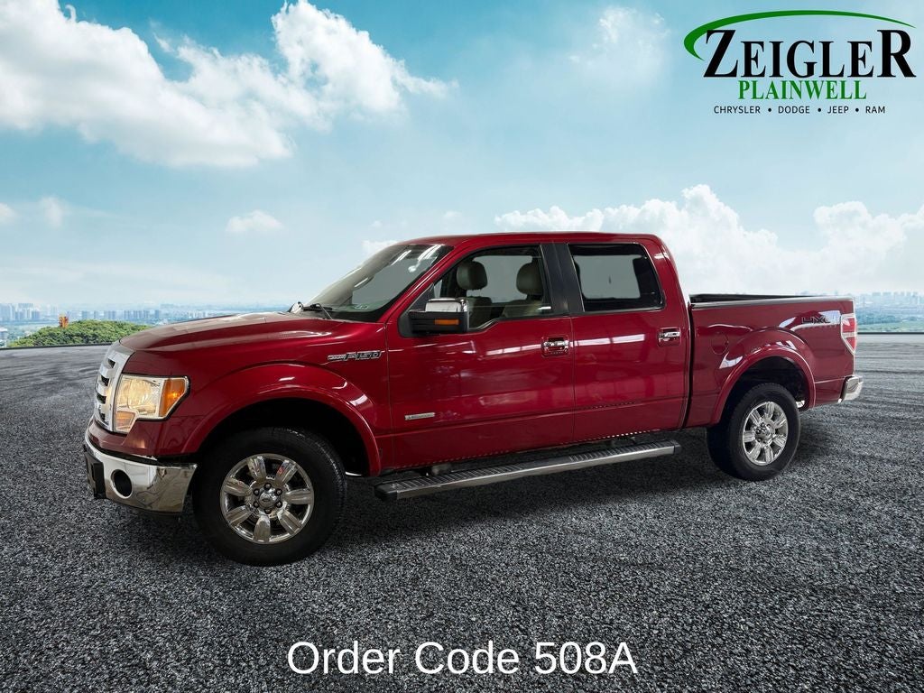 2012 Ford F-150 Lariat Power Moonroof