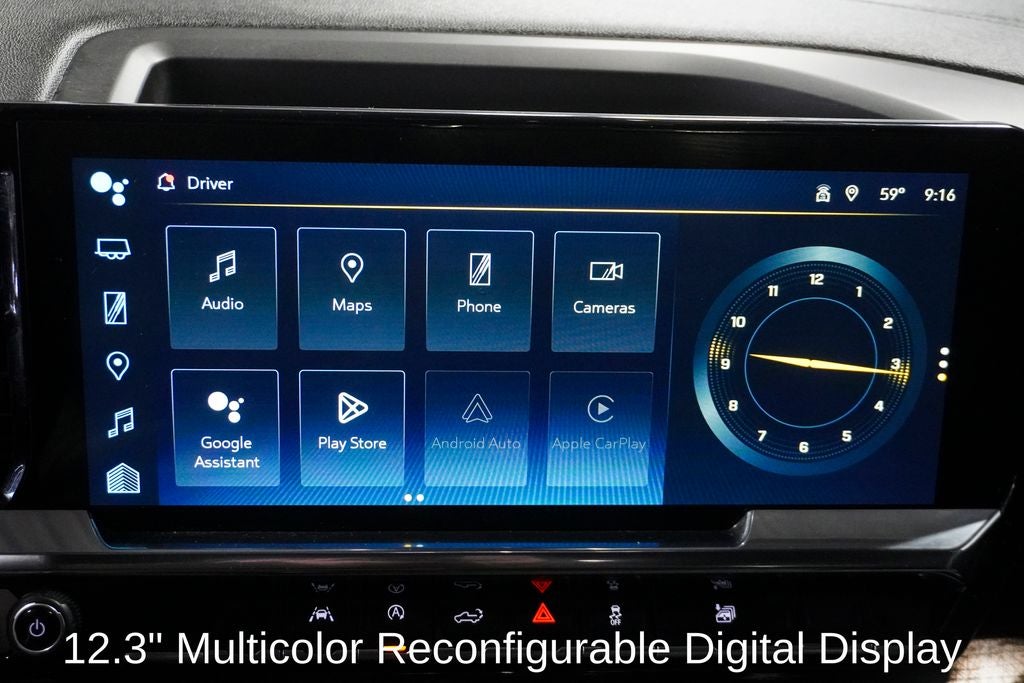 2025 Chevrolet Silverado 1500 LT Navigation System & 12.3" Multicolor Reconfigurabl