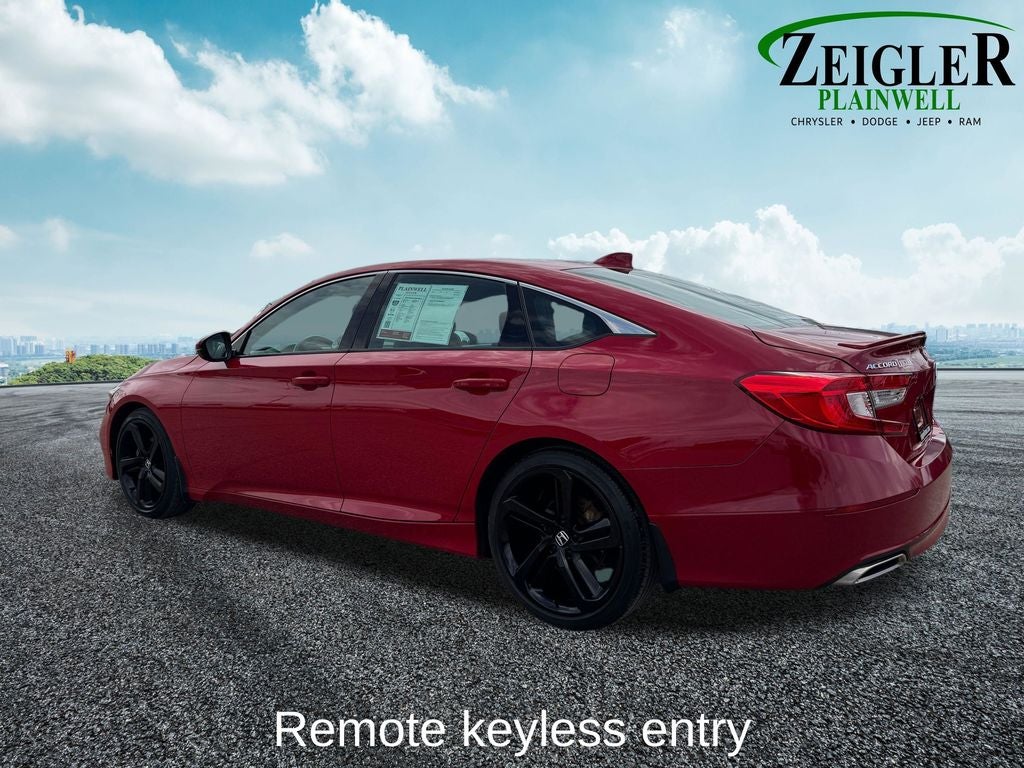2018 Honda Accord Sport Exterior Parking Camera Rear