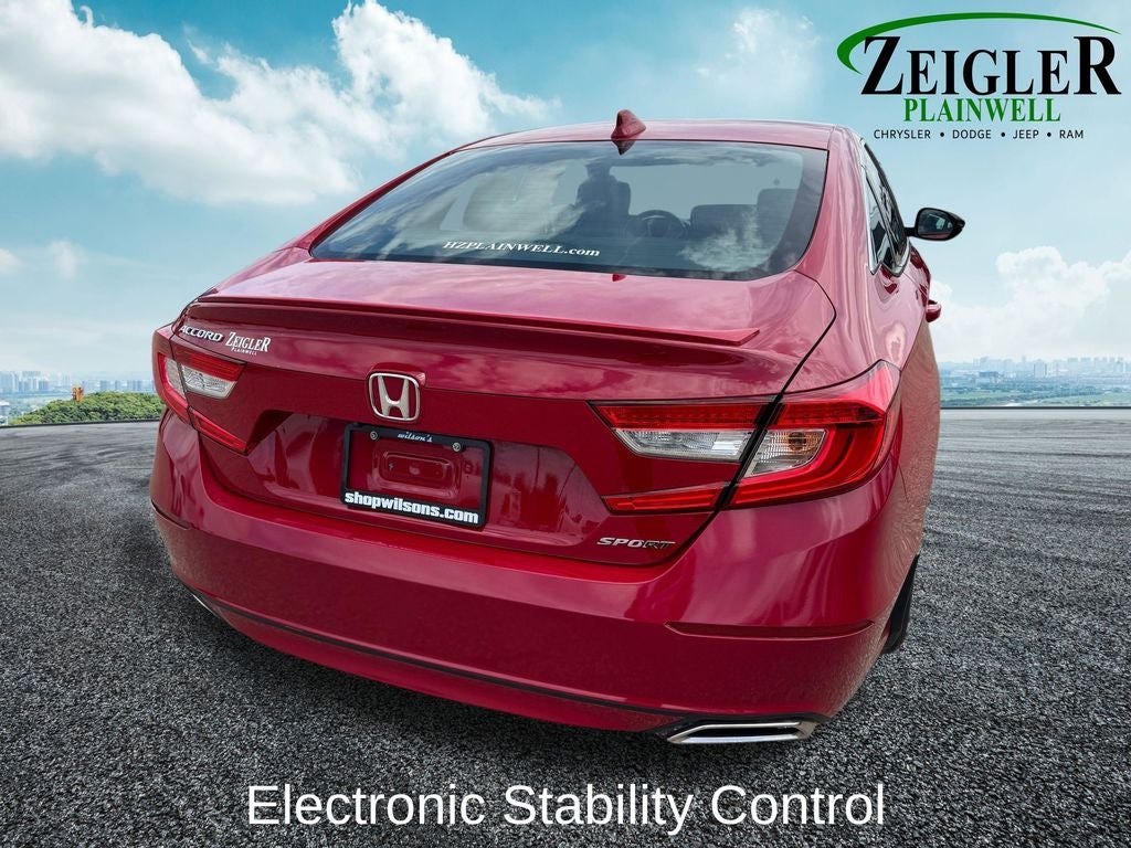 2018 Honda Accord Sport Exterior Parking Camera Rear