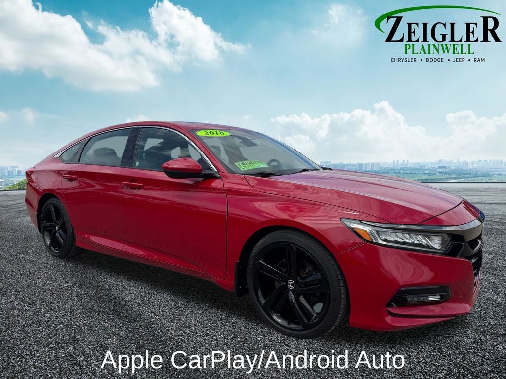 2018 Honda Accord Sport Exterior Parking Camera Rear