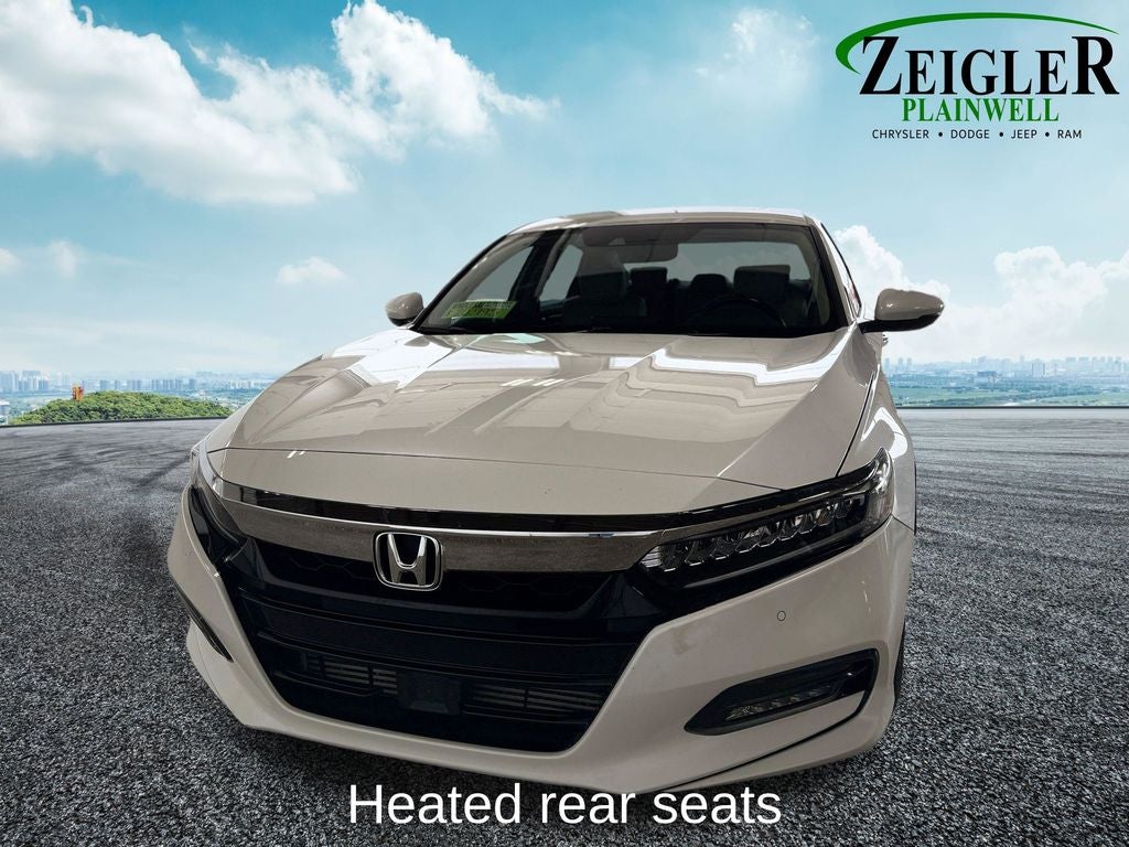 2018 Honda Accord Touring Power moonroof