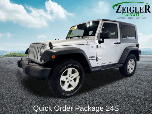 2010 Jeep Wrangler Sport Power Convenience Group