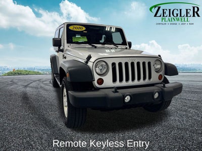2010 Jeep Wrangler Sport Power Convenience Group