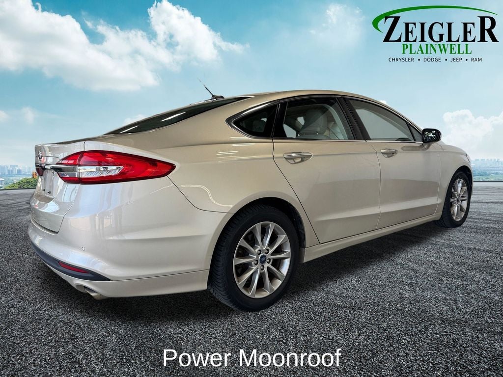 2017 Ford Fusion SE Power Moonroof