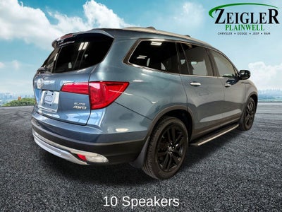 2017 Honda Pilot Elite Power moonroof