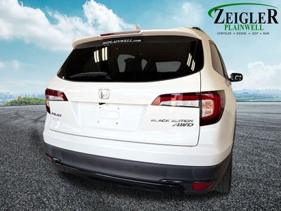 2021 Honda Pilot Black Edition Navigation system: Honda Satellite-Linked Navigati