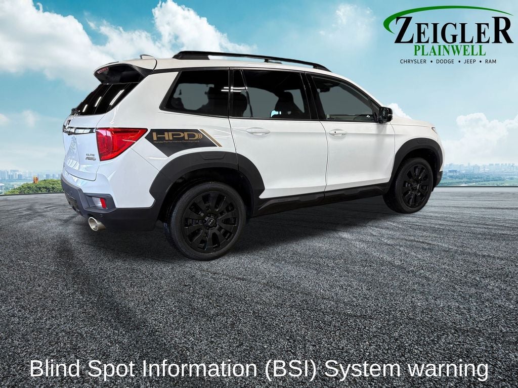 2022 Honda Passport Elite Power moonroof