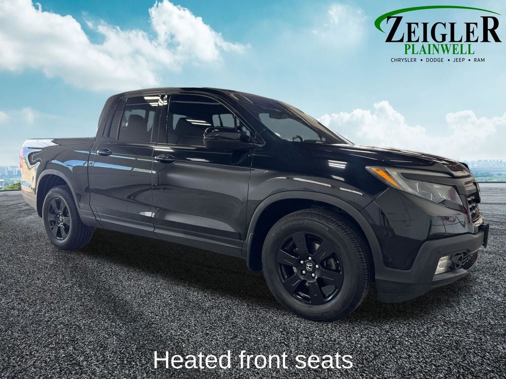 2019 Honda Ridgeline Black Edition Power moonroof