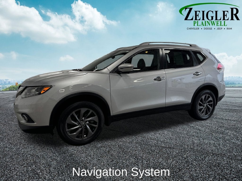 2016 Nissan Rogue SL Power Panoramic Moonroof