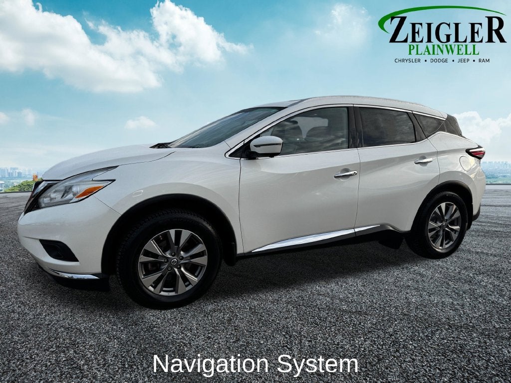 2016 Nissan Murano SL Power Panoramic Moonroof
