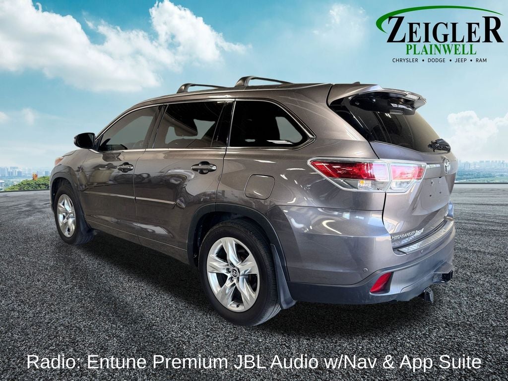 2016 Toyota Highlander Limited Navigation System