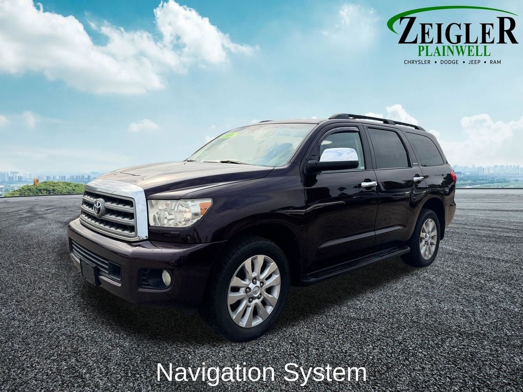 2014 Toyota Sequoia Platinum Power moonroof