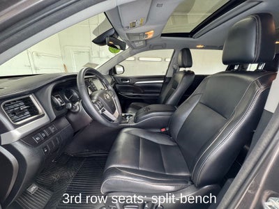 2018 Toyota Highlander XLE Power moonroof