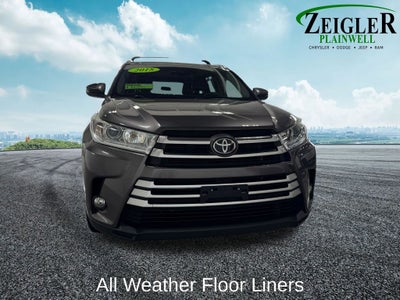 2018 Toyota Highlander XLE Power moonroof