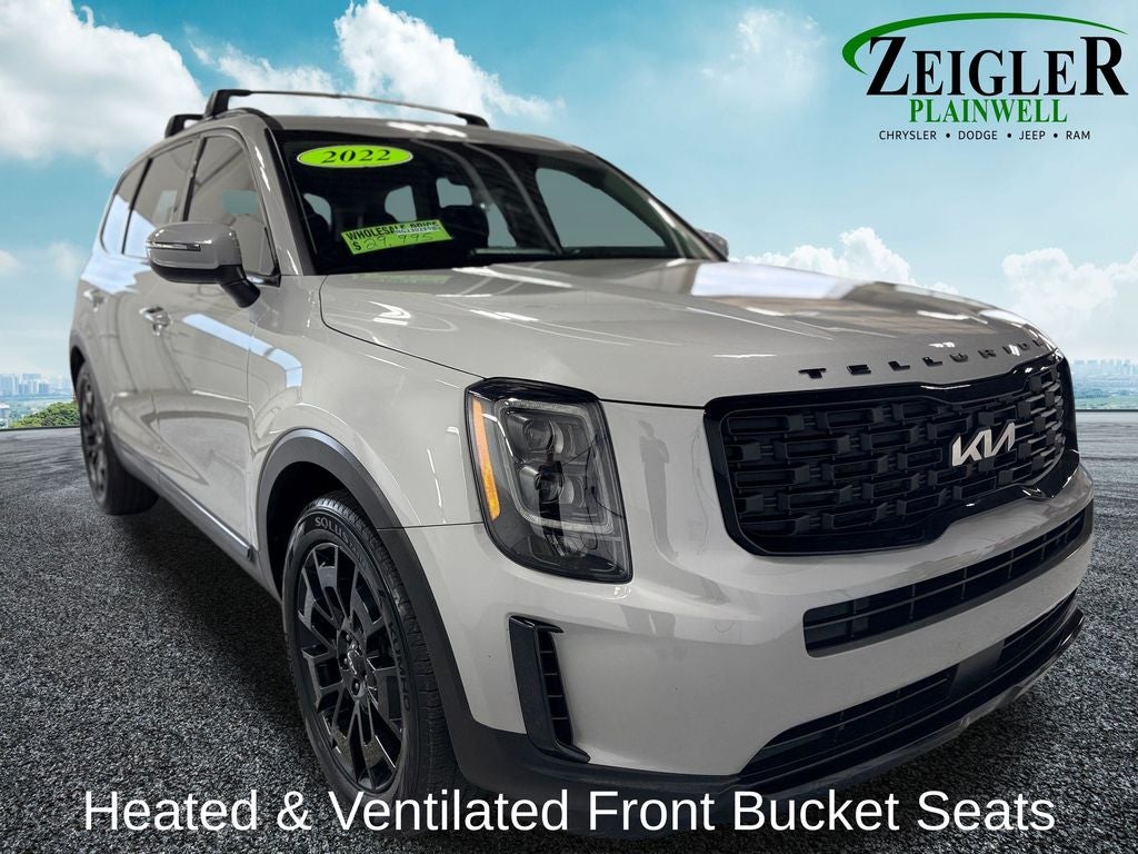 2022 Kia Telluride EX Power moonroof