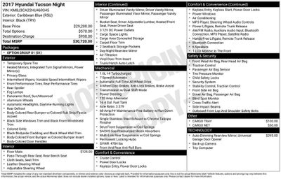 2017 Hyundai Tucson Night