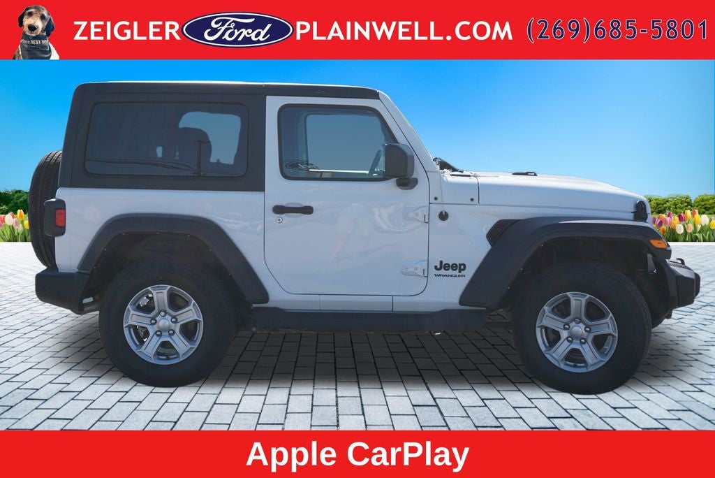 2022 Jeep Wrangler Sport S Soft Top Heated Seats Rear Camera Tech Pkg 4x4