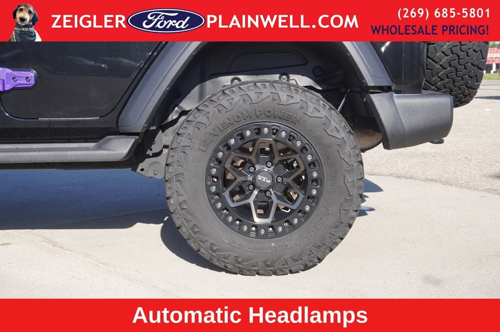 2018 Jeep Wrangler Unlimited Sport S V6 4 DOOR LIFT KIT CUSTOM WHEELS TIRES