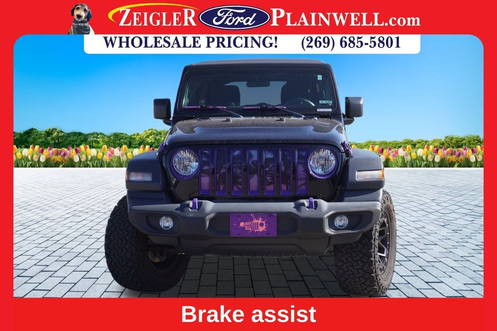 2018 Jeep Wrangler Unlimited Sport S V6 4 DOOR LIFT KIT CUSTOM WHEELS TIRES