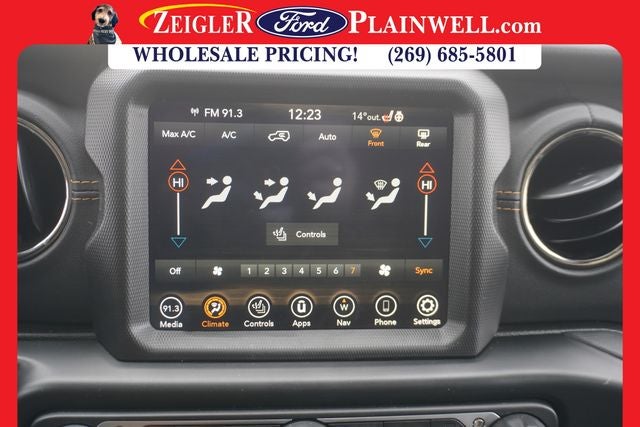 2022 Jeep Wrangler Unlimited Sahara High Altitude LEATHER 4X4 BODY COLOR TO MATCH