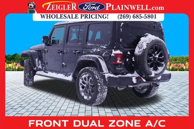 2022 Jeep Wrangler Unlimited Sahara High Altitude LEATHER 4X4 BODY COLOR TO MATCH