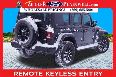 2022 Jeep Wrangler Unlimited Sahara High Altitude LEATHER 4X4 BODY COLOR TO MATCH