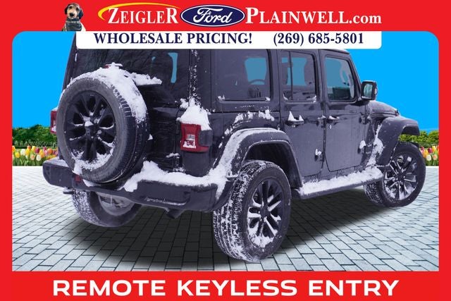 2022 Jeep Wrangler Unlimited Sahara High Altitude LEATHER 4X4 BODY COLOR TO MATCH
