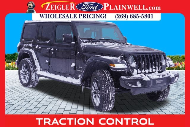 2022 Jeep Wrangler Unlimited Sahara High Altitude LEATHER 4X4 BODY COLOR TO MATCH