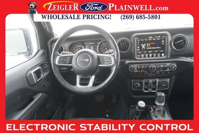 2022 Jeep Wrangler Unlimited Sahara High Altitude LEATHER 4X4 BODY COLOR TO MATCH