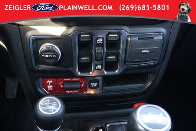 2023 Jeep Wrangler Rubicon 4xe NAV SKY 1 POWER TOP HEATED LEATHER