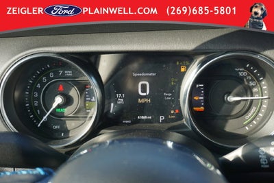 2023 Jeep Wrangler Rubicon 4xe NAV SKY 1 POWER TOP HEATED LEATHER