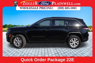 2022 Jeep Grand Cherokee Limited 4X4 PANORAMIC ROOF HEATED LEATHER NAV