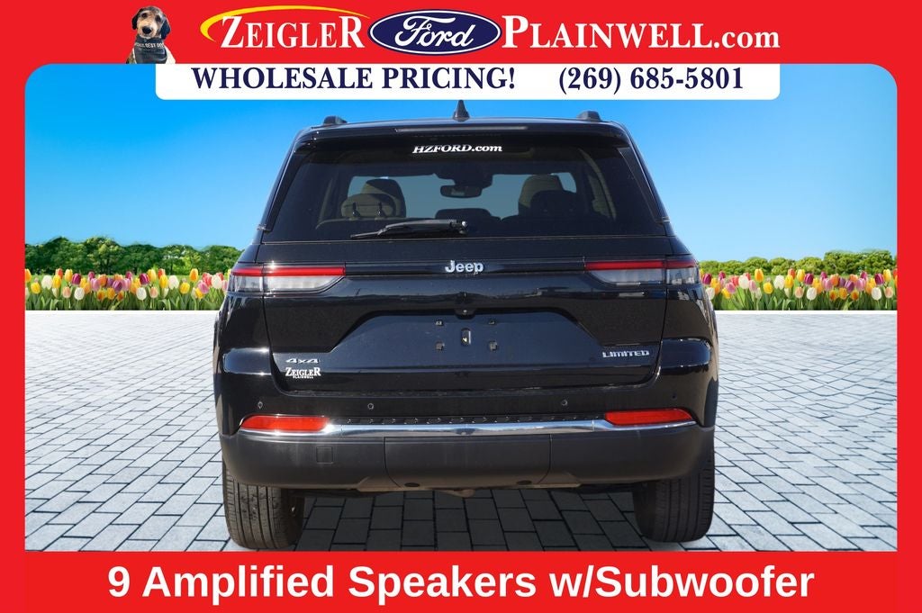 2022 Jeep Grand Cherokee Limited 4X4 PANORAMIC ROOF HEATED LEATHER NAV