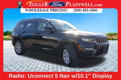 2022 Jeep Grand Cherokee Limited 4X4 PANORAMIC ROOF HEATED LEATHER NAV