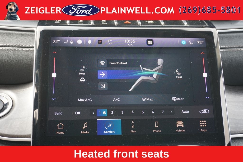 2023 Jeep Grand Cherokee Limited 4x4 Navigation Heated Leather & Steering Rear Came