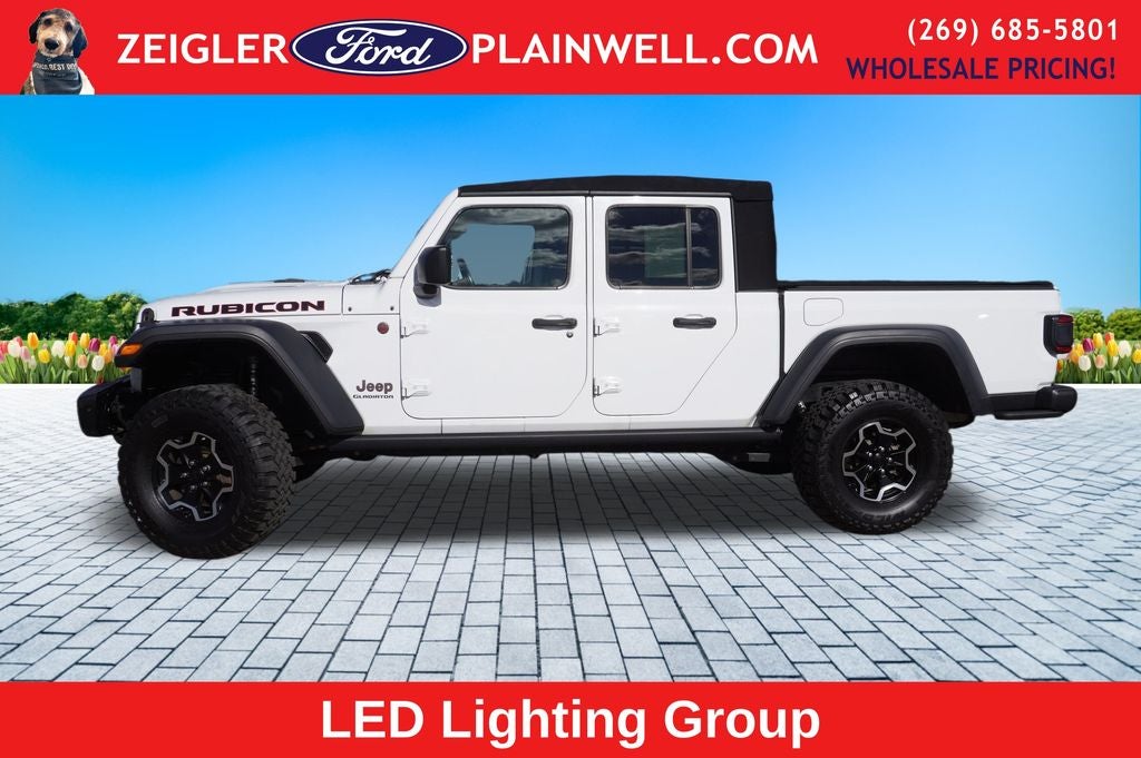 2021 Jeep Gladiator Rubicon 3.6 L V6 Sunrider Top Alpine Audio Rear