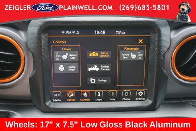 2022 Jeep Gladiator Mojave 4x4 Heated Leather Navigation Rear Camera
