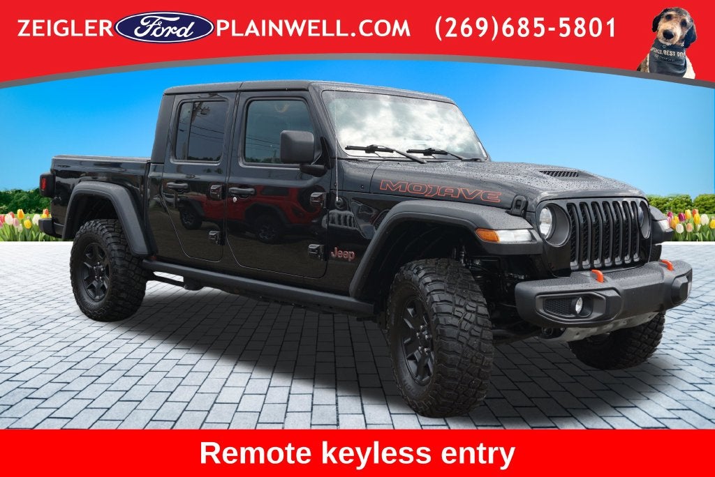 2022 Jeep Gladiator Mojave 4x4 Heated Leather Navigation Rear Camera