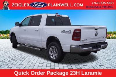 2023 RAM 1500 Laramie CREW CAB 4x4 Navigation Heated Front Leather Heate