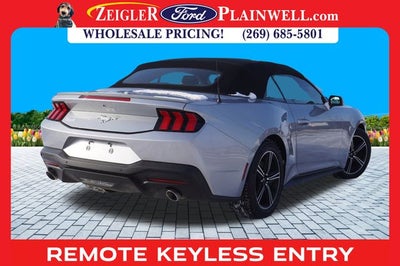 2024 Ford Mustang EcoBoost Premium Convertible Leather Rear Camera