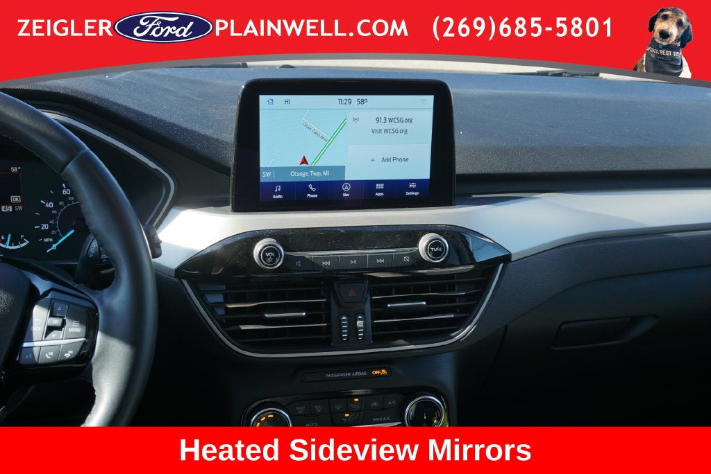2022 Ford Escape SE Co Pilot 360 Nav Cold Weather Pkg Rear Camera