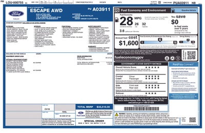 2023 Ford Escape Active AWD Rear Camera