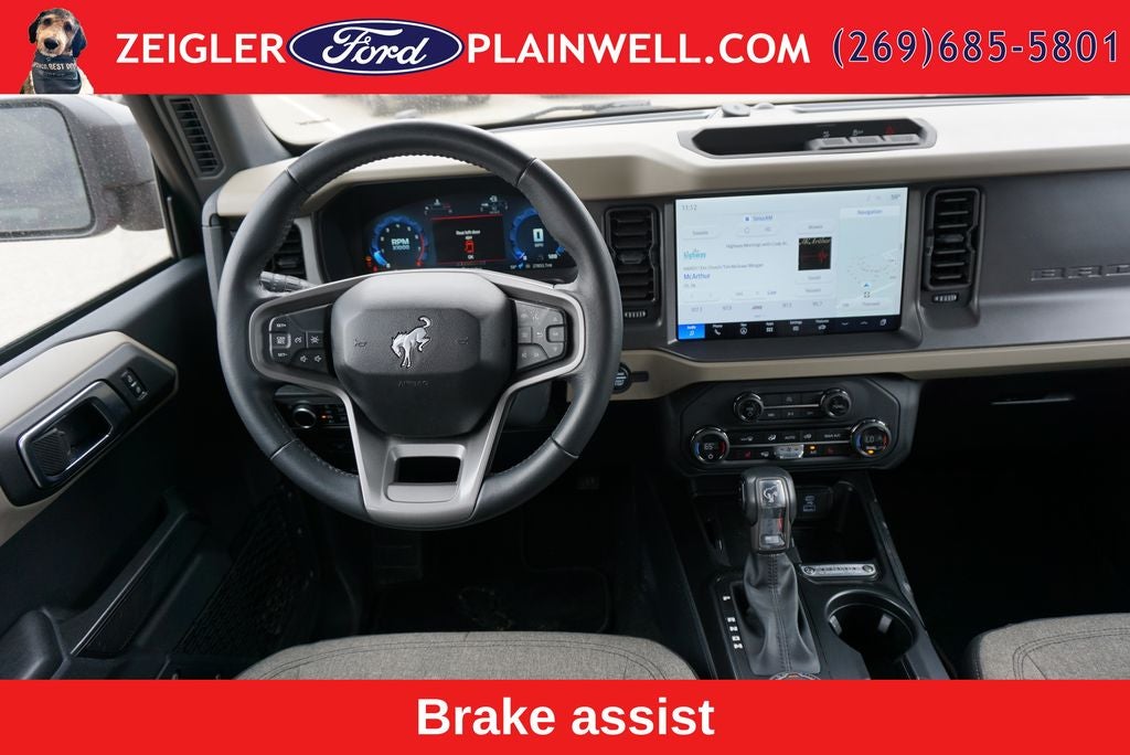 2025 Ford Bronco Big Bend 2.3 ECOBOOST 10 SPEED TRANS HARD TOP REMOTE START