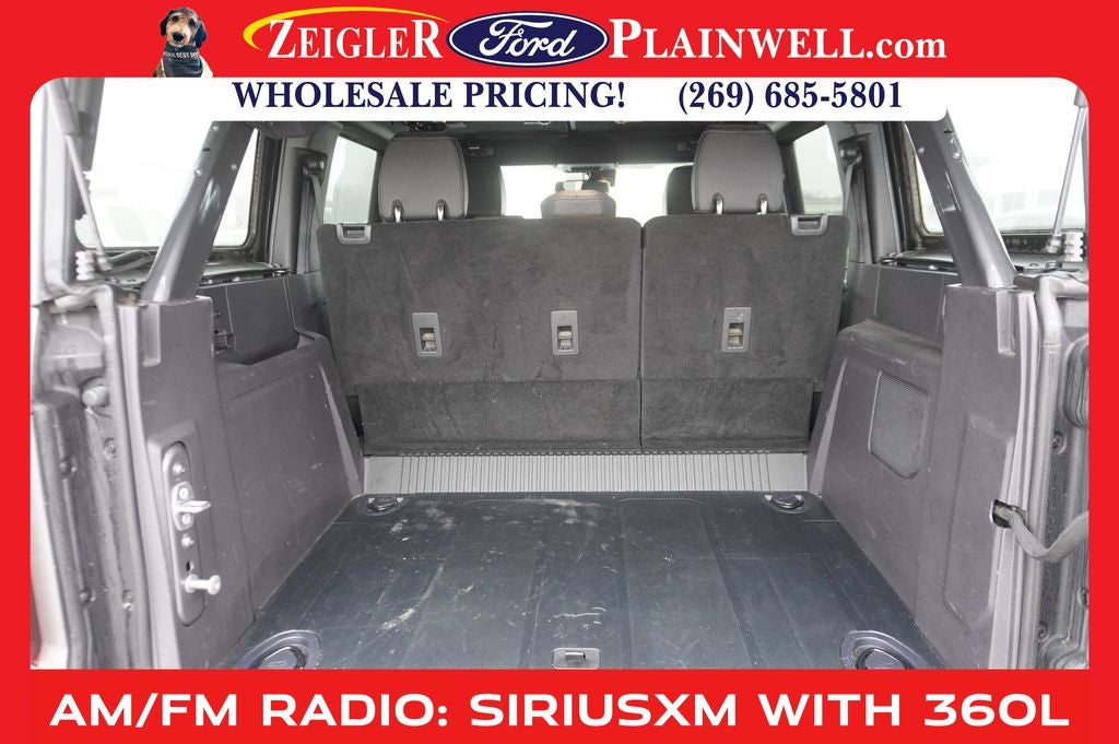 2023 Ford Bronco SASQUATCH HARD TOP MID PKG REMOTE START